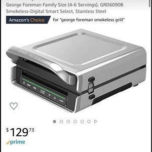 George Foreman Smokeless Grill